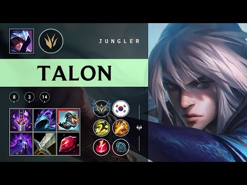 Talon Jungle vs Jayce - KR Challenger Patch 25.24