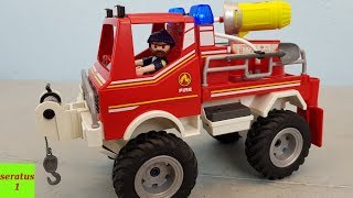 Playmobil Feuerwehr Truck 9466 auspacken seratus1