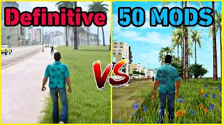 I Made GTA Vice City Definitive Edition with 50 MODS | New Features😍