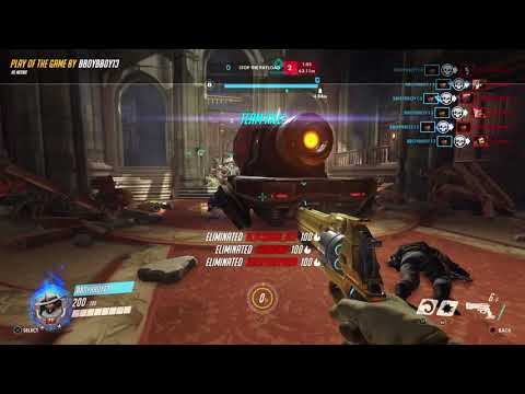 Overwatch MCCREE Team Kill