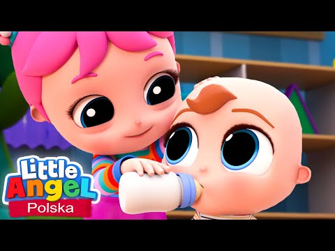 Mały braciszek | Piosenki Dla Dzieci | Little Angel Po Polsku