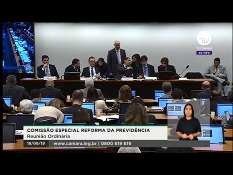 Discussão do relatório da reforma da Previdência - 18/06/19