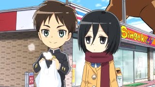 Download lagu Eren x Mikasa moments |Attack on Titan Junior High| mp3