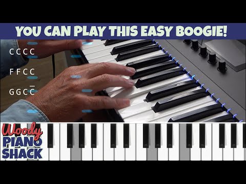 Easiest Beginner Boogie Woogie Piano Lesson