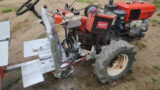 운반용핸들경운기.two wheel tractor.경운기운전.운반차운전.경운기핸들수정.