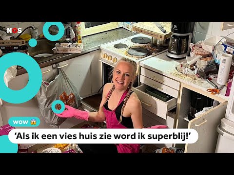 Deze TikTokker maakt de smerigste huizen schoon