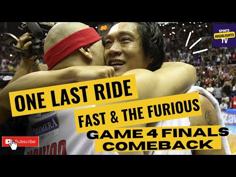 Gins Comeback / Helterbrand and Mark Caguioa / Game 4 Finals