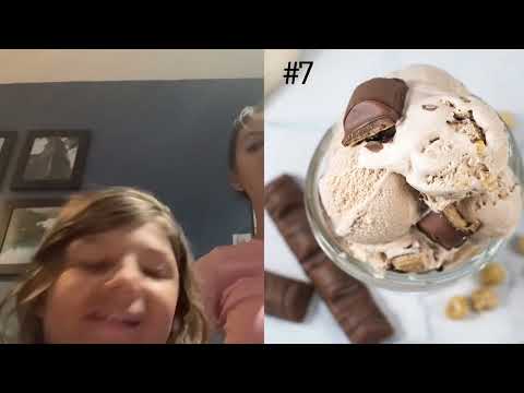 Top 20 Ice cream flavours