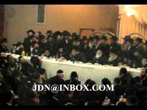 Sanzer and Belzer Rebbe join Gerrer Sheva Brochos