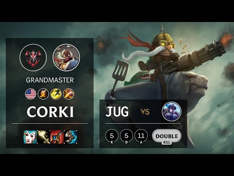 Corki Jungle vs Sejuani - NA Grandmaster Patch 10.12