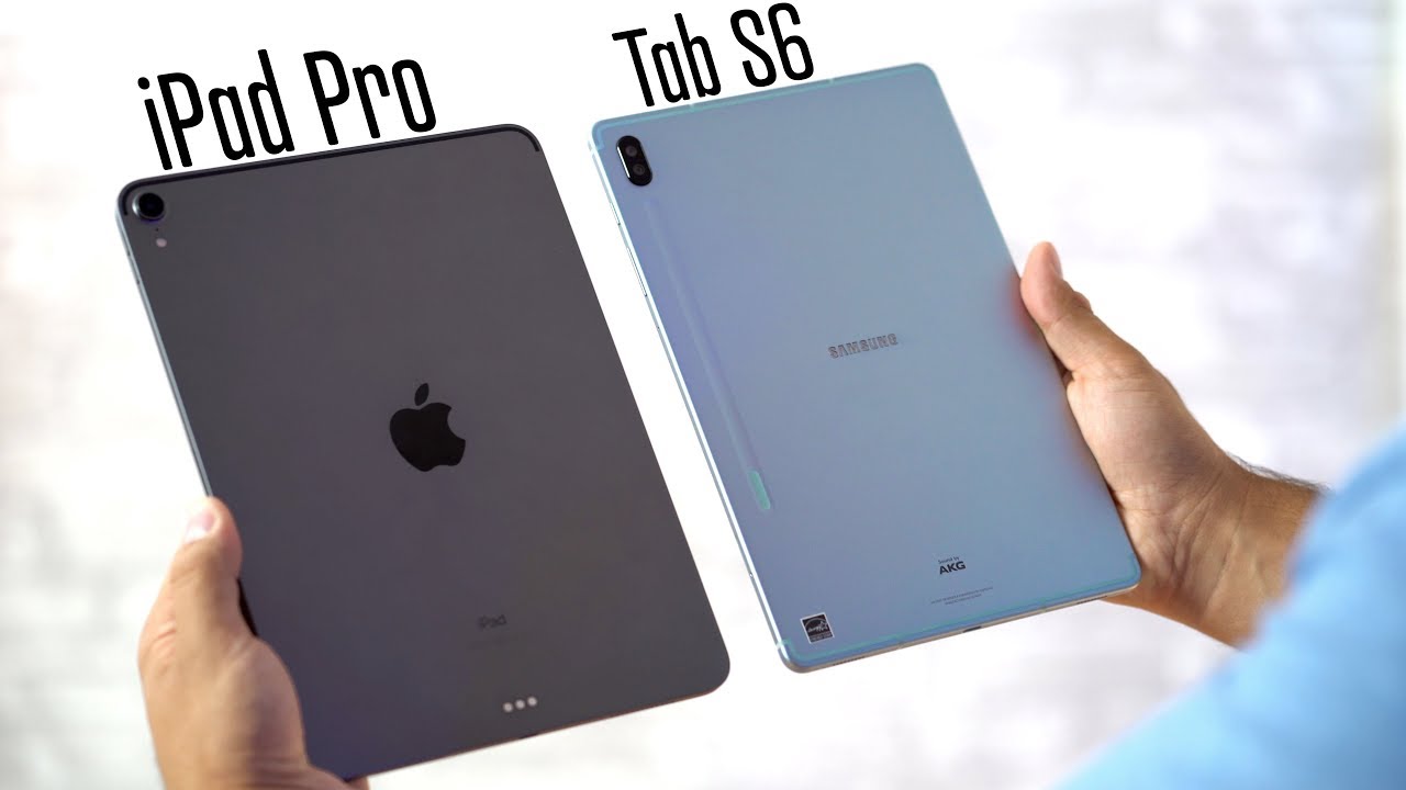 Galaxy Tab S6 vs 2018 iPad Pro - The BEST tablet?