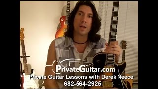 Private Guitar Lessons Dallas/Fort Worth
