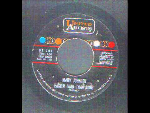 Marv Johnson - Easier Said than done - Soul.wmv