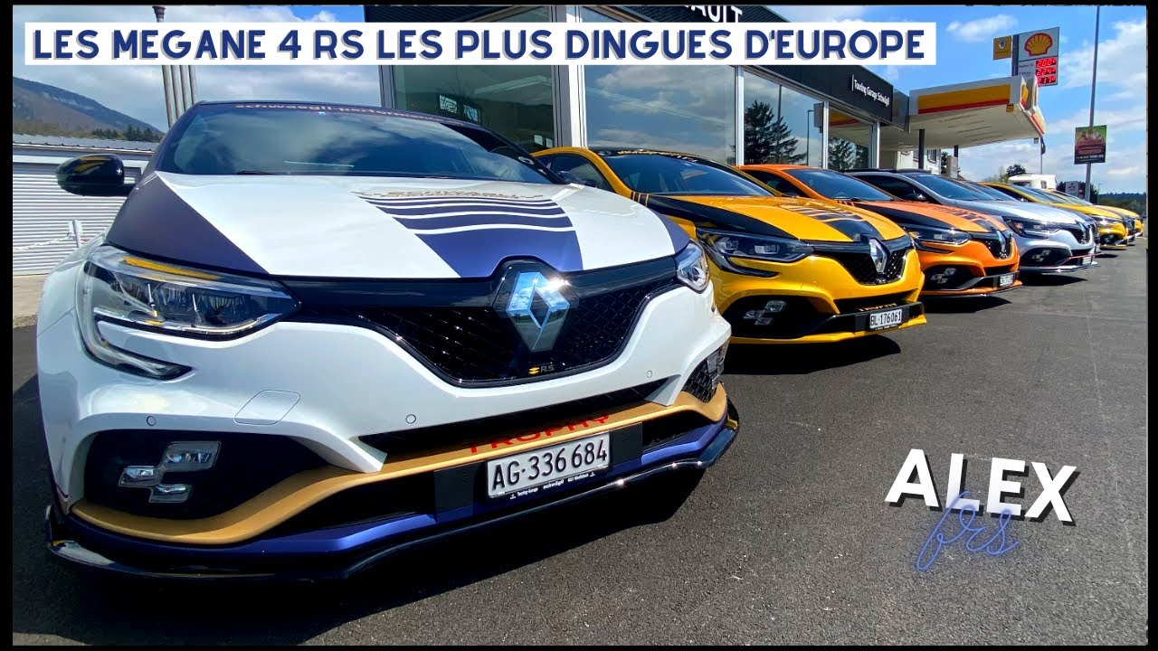 LES RENAULT MEGANE 4 RS TROPHY LES PLUS EXTREME POSSIBLE ⚠️🔥 ON VA CHEZ SCHWAGLI PERFORMANCE !!