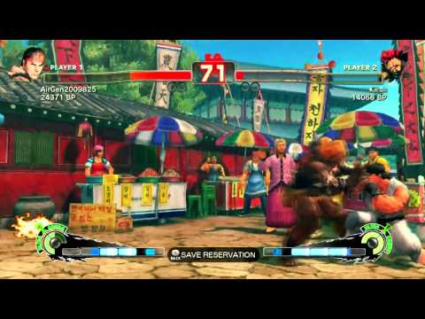 Air (Ryu) Online Matches Vs Akuma