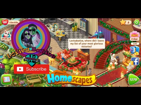 Homescapes - Level 1266 - 1270 - Gameplay