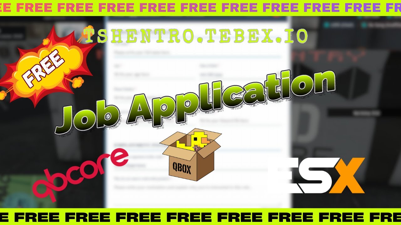 Tech Application - Job Application System - GTA V Script on Forge Mods