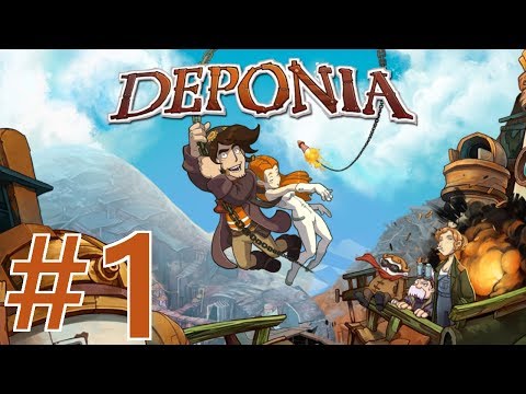 Deponia Walkthrough part 1