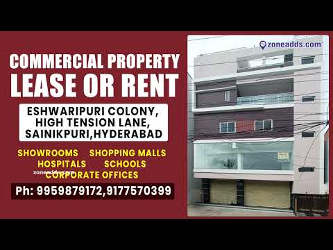 Commercial Property : Lease / Rent - Sainikpuri