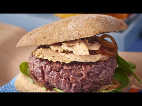 Recette Burger Rossini au foie gras