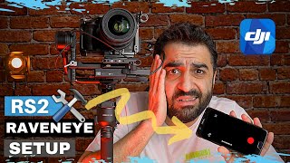 DJI RS2 Raveneye Setup and Panasonic GH5 Blank Screen FIX!