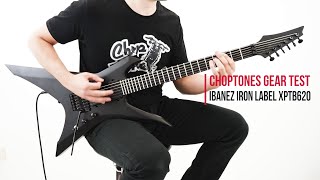 Video thumbnail for Ibanez Iron Label Xiphos XPTB620-BKF | Demo & Playthrough by ChoptonesOfficial