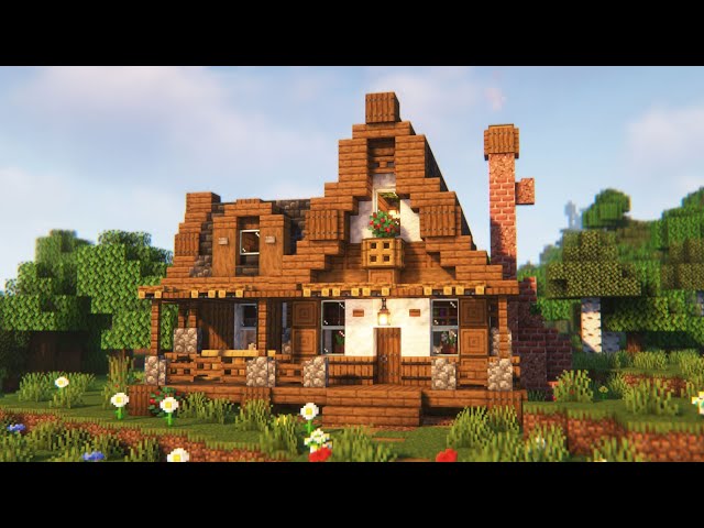 Survival Build | Cozy Survival House (Tutorial)