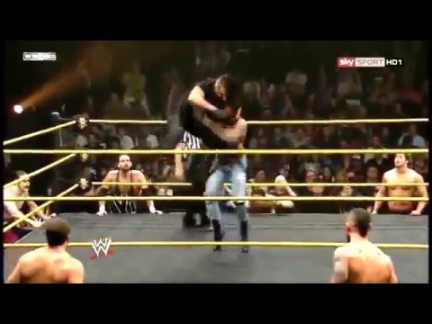 WWE : NXT Seth Rollins vs Corey Graves Lumberjack Match (the dominance