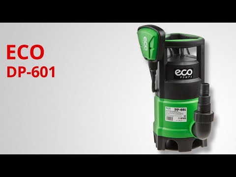 Насос погружной для загрязненной воды ECO DP-601, 600 Вт (600 Вт, 10500 л/ч, 7 м)