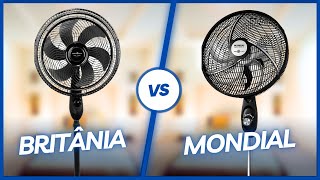 [✅COMPARATIVO✅] VENTILADOR DE COLUNA Britânia BVT450 Maxx Force ou Mondial VSP-40C-B  QUAL O MELHOR