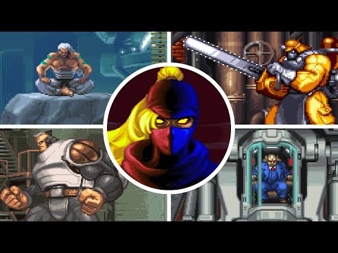 The Ninja Saviors: Return of the Warriors - All Bosses & Ending