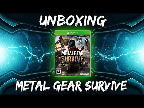 EARLY UNBOXING - METAL GEAR SURVIVE - XBOX ONE