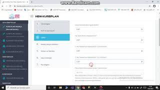 HALK EĞİTİM MERKEZİ KURS PLANI HAZIRLAMA VİDEOSU