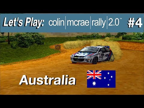 Let's Play Colin McRae Rally 2.0 (PS1) #4 Australia