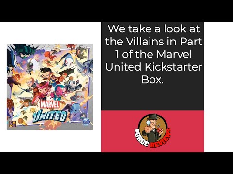 The Purge: # 3380 Marvel United: Kickstarter Promos Box: Part 1 (Villains) 