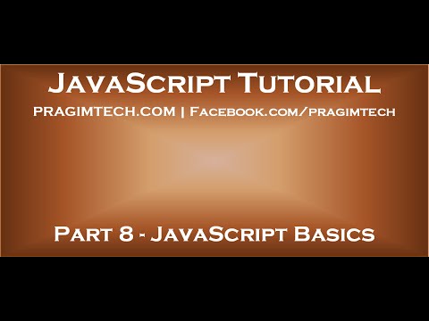 JavaScript Basics