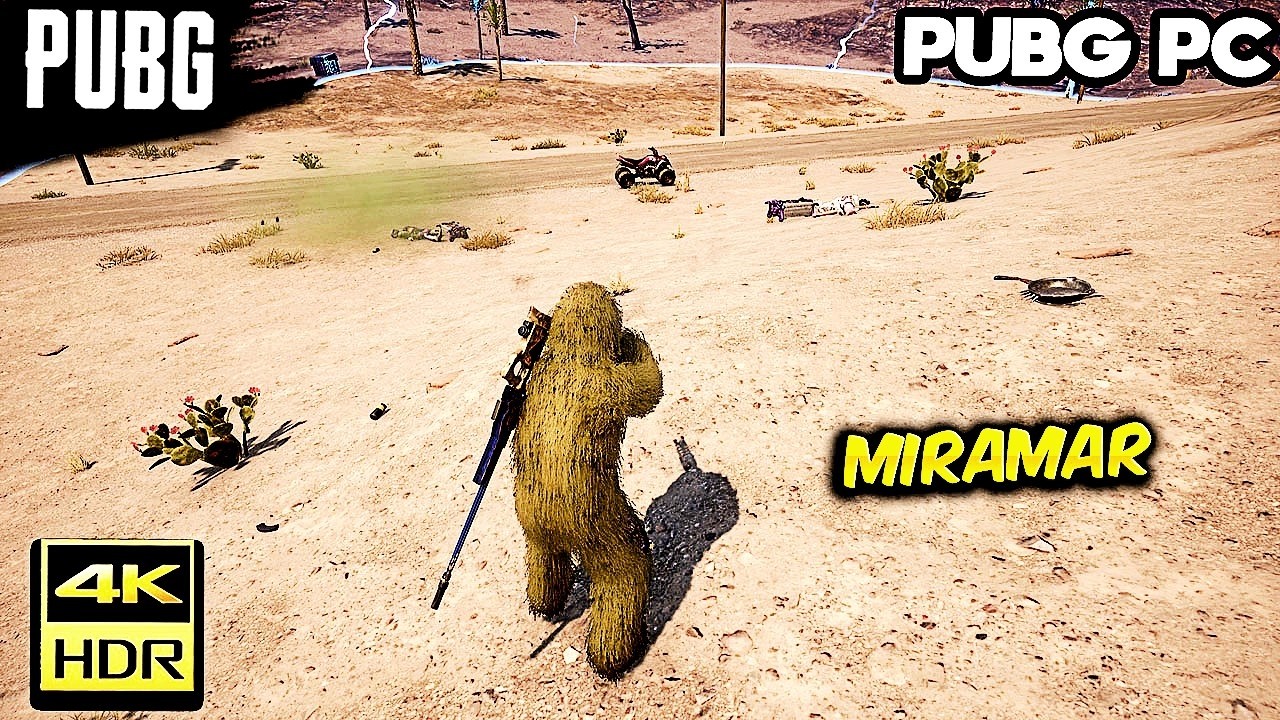 PUBG PC pero MIRAMAR con C4 y KAR98 es CINE MI BRO... 😘🚬 Gráficos al MAXIMO