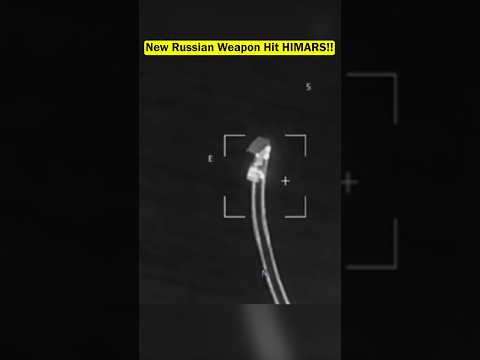 New Russian Jet-Powered Drone Strikes Moving HIMARS Launcher