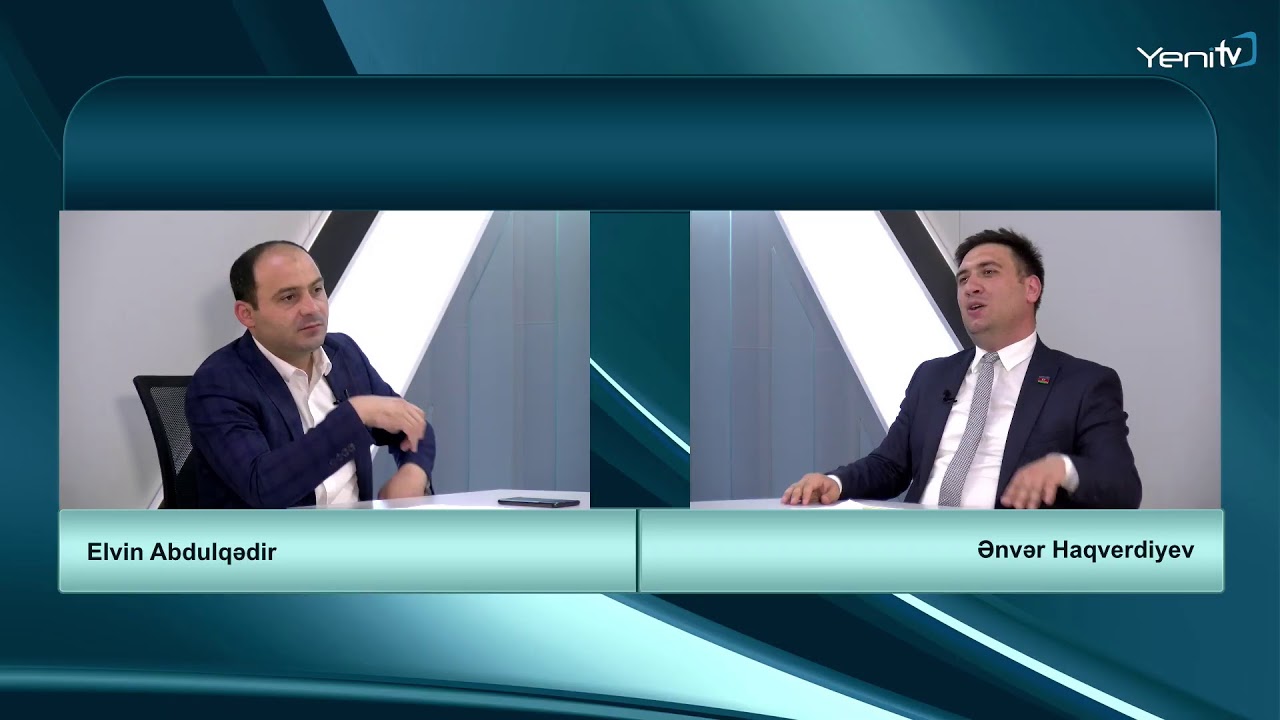 Ənvər Haqverdiyev "Yeni TV"-nin canlı yayımında