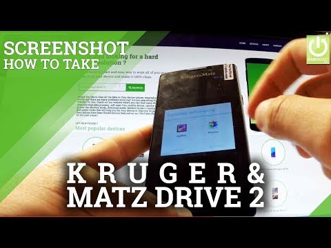 Screenshots in KRUGER & MATZ Drive 2 - Take Screenshot / Capture Screen