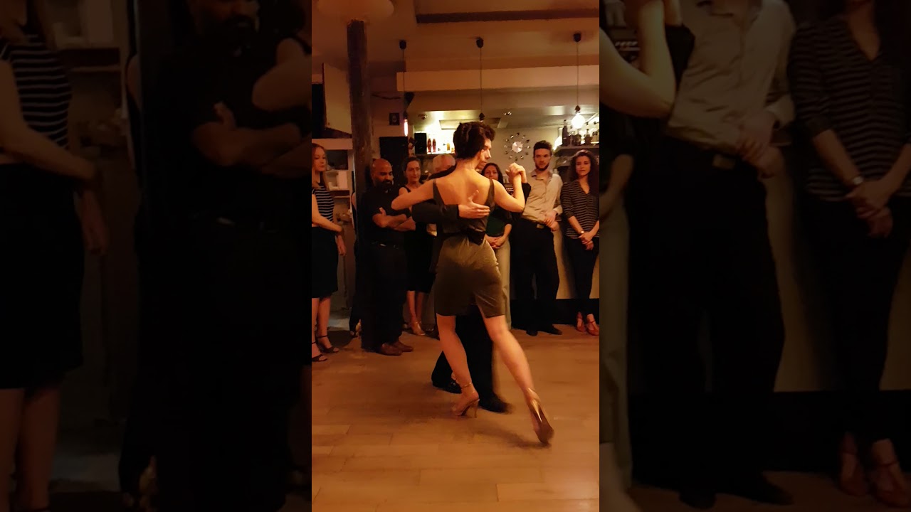 Thomas Cavarlé & Alice Esclasse ❤ @ La Francesita _ Milonguita à l'Angélique Café _ DJ Loic Vix