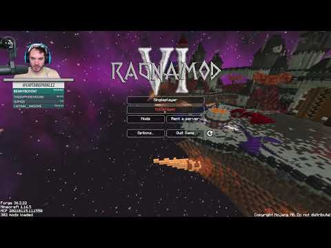 CaptainSparklez “Minecraft Ragnamod Ep. 54 - Curiosity Killed The Cap” Cut Intro