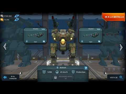 War Robots - Test Server 4.4.0 (515) -  New weapon