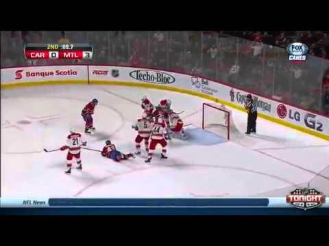 Max Pacioretty goal - Montreal Canadiens vs Carolina Hurricanes 01-28-14