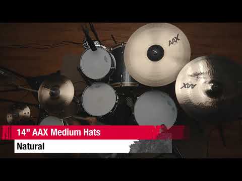 14" AAX MEDIUM HATS