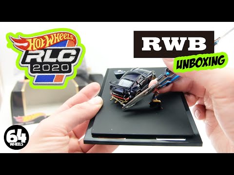 Unboxing: 2020 Hot Wheels RLC RWB Porsche 930 with Akira Nakai Figure and Moving Parts