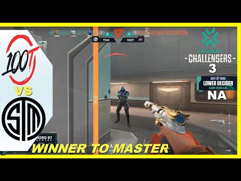 LOSER OUT ! TSM vs 100T - All HIGHLIGHT - VALORANT VCT 2021: North America - Stage 01 Challengers 3