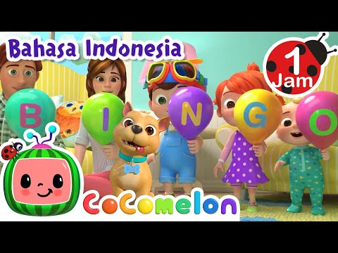 BINGO Peliharaanku | CoComelon Indonesia | Lagu Anak | Nursery Rhymes indonesia