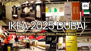 shopping in Dubai! Walking tour at IKEA, NEW Arrivals 2025, Home Decor, Prices & More | DFC 4K 🇦🇪