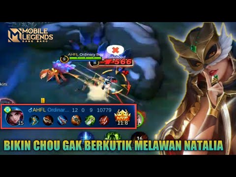 Begini Cara Natalia Membuat Lawan Merasa Terintimidasi | Natalia Gameplay - Mobile Legends